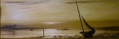 Lot 528 - John Bampfield, (b. 1947) - oil on board