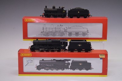 Lot 495 - Two boxed Hornby 00 gauge railway trainset locomotives and tenders