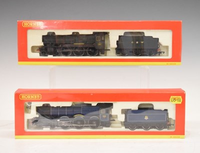 Lot 510 - Two boxed Hornby 00 gauge railway trainset locomotives and tenders