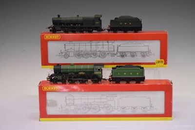 Lot 499 - Two boxed Hornby 00 gauge railway trainset locomotives and tenders
