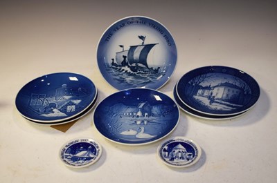 Lot 451 - Collection of Royal Copenhagen year plates