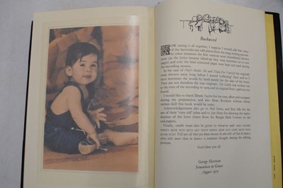Lot 540 - George Harrison 'I, Me, Mine' Genesis Publications, 1980 - signed and numbered 1140 of 2000