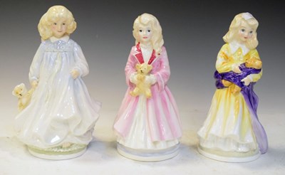 Lot 454 - 3x Royal Doulton figures