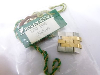Lot 68 - Rolex - Gentleman's two-tone gold and stainless steel Oyster Perpetual Date automatic wristwatch