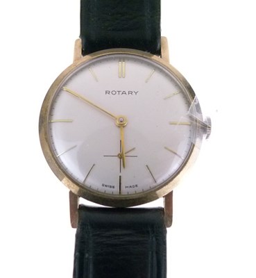 Lot 102 - Rotary - Gentleman's 9ct gold automatic wristwatch