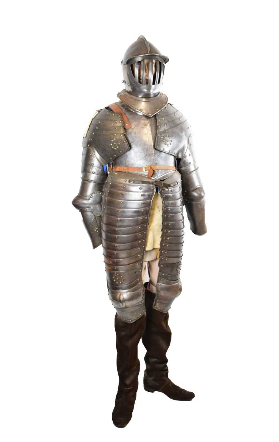 Lot 481 - Mixed suit of armour
