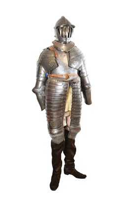 Lot 481 - Mixed suit of armour