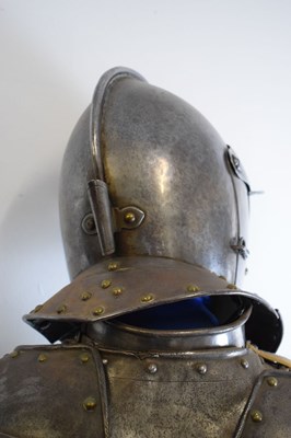 Lot 481 - Mixed suit of armour