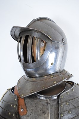 Lot 481 - Mixed suit of armour