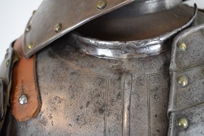 Lot 481 - Mixed suit of armour
