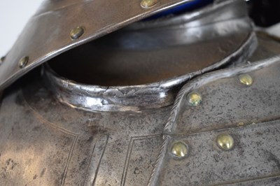 Lot 481 - Mixed suit of armour