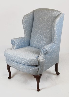Lot 637 - Wing armchair
