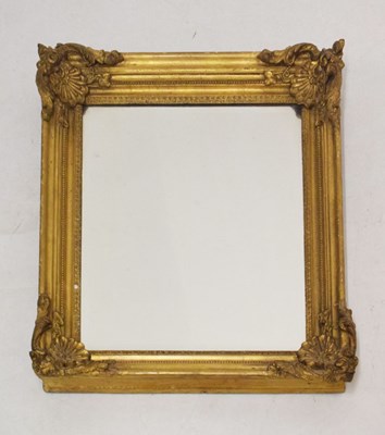 Lot 719 - Early 20th Century gilt framed wall mirror