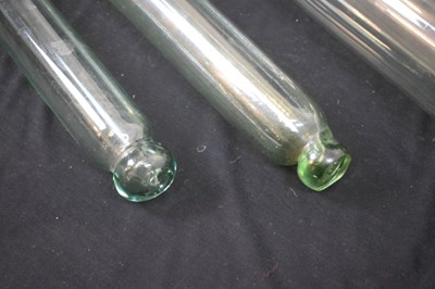 Lot 325 - Rare Victorian glass cucumber straightener