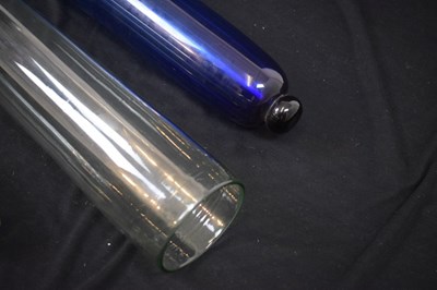 Lot 325 - Rare Victorian glass cucumber straightener