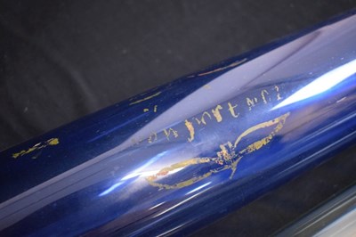 Lot 325 - Rare Victorian glass cucumber straightener