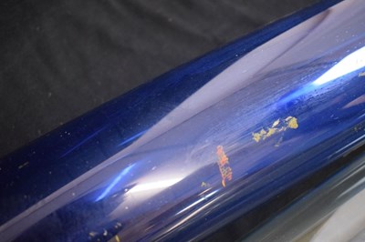 Lot 325 - Rare Victorian glass cucumber straightener