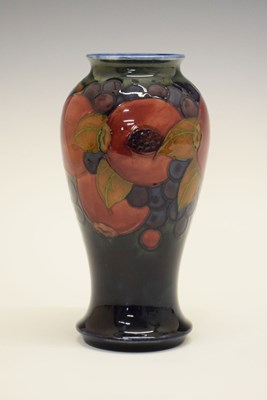 Lot 389 - William Moorcroft pottery Pomegranate pattern vase