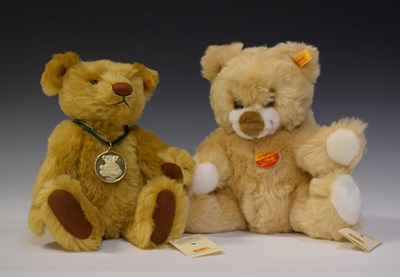 Lot 501 - Steiff - 'The 2001 Bear' and 'Bertha The Bean Bear'