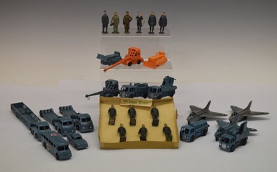 Lot 504 - Quantity of Triang vehicles and lead figures