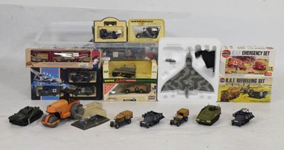 Lot 502 - Diecast and Airfix models