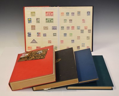 Lot 322 - Collection of GB and world stamps in three albums