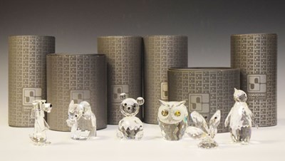 Lot 434 - Quantity of boxed Swarovski crystal animals