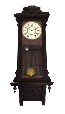 Lot 482 - American wall clock, circa 1880