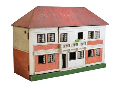 Lot 387 - Large Art Deco dolls house
