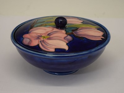 Lot 378 - Walter Moorcroft powder bowl and cover