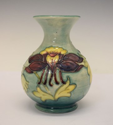 Lot 366 - Walter Moorcroft ovoid vase, etc.