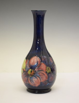 Lot 377 - Walter Moorcroft ovoid vase with slender neck