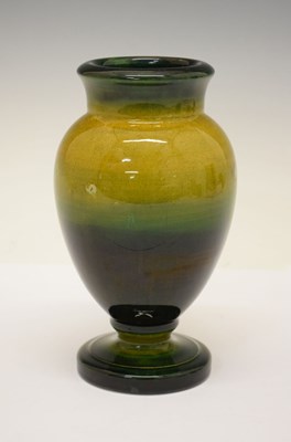 Lot 368 - Moorcroft vase of footed pedestal form