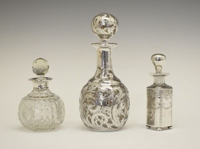 Lot 120 - Three scent bottles