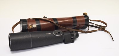 Lot 267 - Nickel Marburg 15x60 spotting scope