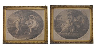 Lot 728 - Pair of stipple engravings by Bartolozzi