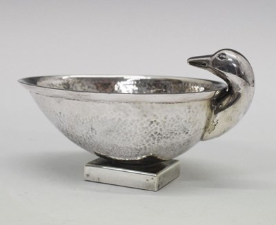 Lot 206 - Ilias Lalaounis, Greece - Silver sauce boat