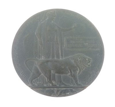 Lot 345 - First World War Memorial `plaque