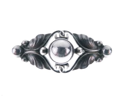 Lot 55 - Georg Jensen silver brooch No.224A