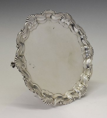 Lot 136 - GS & SS Co Ltd silver salver