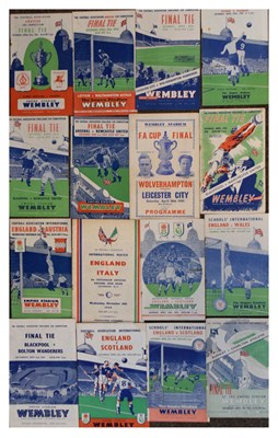 Lot 307 - Quantity of Football programmes