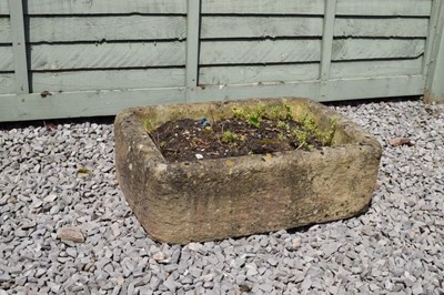 Lot 788 - Rectangular garden trough
