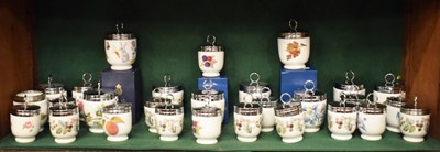Lot 753 - Collection of Royal Worcester egg coddlers