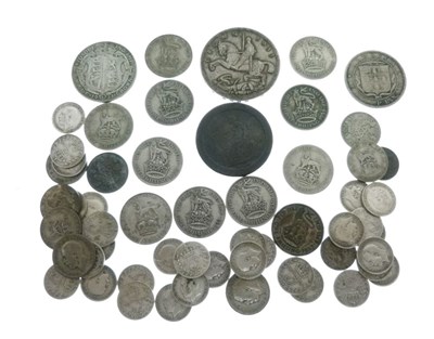 Lot 216 - Quantity of silver and other coinage