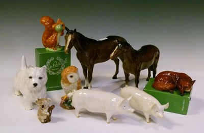 Lot 407 - Group of Beswick