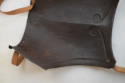 Lot 480 - Late 16th Century front and back plate