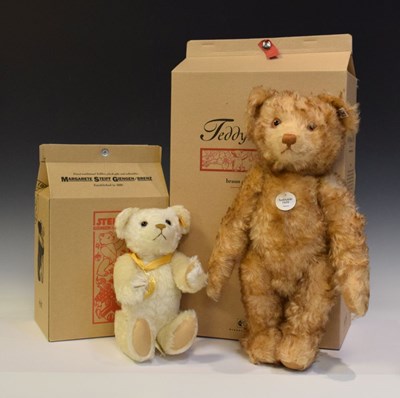 Lot 485 - Steiff - 'Replik 1926 Teddy Bear' and 'The Millennium Bear'