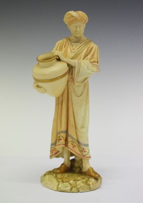 Lot 438 - Royal Worcester Arabian with water jug