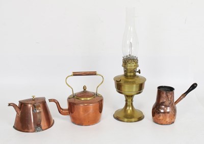 Lot 666 - Group of copper and brassware