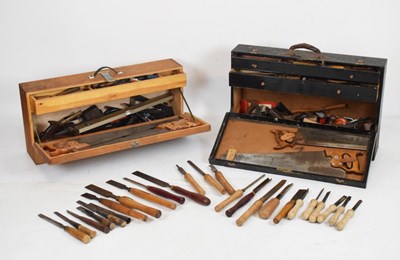 Lot 233 - Quantity of vintage carpenters tools